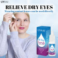UYAAI Eye Contact Lens Comfortable Eye Drops 10Ml Solution Liquid Nursing For Eyes Clean. 