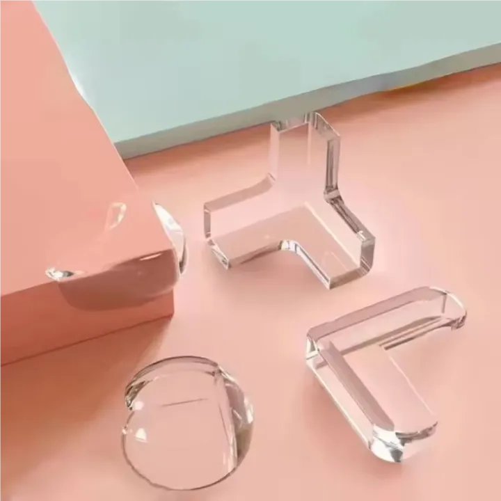 4/8/10/12Pcs%20Baby%20Safety%20Silicone%20Protector%20Table%20Corner%20Edge%20Protection%20Cover%20Transparent%20Anti%20Collision%20Soft%20Guard%20Home%20Tool%20-%20Image%205