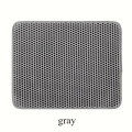 Double Layer Honeycomb Design Cat Litter Trapping Mat, Non-slip Washable Cat Cleaning Mat For Pet Toilet Kennel Litter Box. 