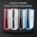For PS5 Slim Console Dust Cover Dustproof Transparent Case Dustprevent Bag Game Accessories For Disc Version & Digital Edition. 