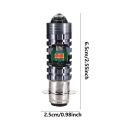 LED Headlight Bulb for Bike Light Blue, Red and White with Flasher for Motercycle CD70 70cc & 125cc Motor bike, Fog light, Headlight bulb, leaser light.. 