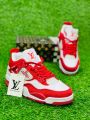 Air Jordan Retro 4 Lv Vuitton Shoes. 