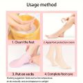 2 Pack Moisturizing Silicone Gel Socks for Dry Cracked Feet Nourishing Skin Lubricating Foot Care Massage Socks freshfeet. 