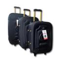 3 pcs ( 20" 24" 28") TRAVEL TROLLY SUITCASE BAG/ HAND CARRY LUGGAGE. 