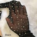 Shiny Fishnet Tights Trendy Glitter Thin Pantyhose Small Mesh Acrylic Stockings Women Girl.