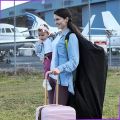 Baby Stroller Travel Bag with Shoulder Belt Pram  Universal Dust Bag Organizer Kindergarten Carts Accessories Walker Cribs Bags. 