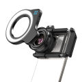 APEXEL 10-20X Zoom Macro Lens HD Micro Phone Camera Lenses with LED Fill Light for iPhone All Smartphones Eyelash Macro.