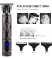 Suttik Hair Clippers (Amazon UK) for Men Professional Beard Trimmers For Men LCD Display Electric Pro Li Trimmers Grooming Cordless 0mm Baldheaded. 