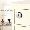 Combination Cabinet Lock Black/Silver Zinc Alloy Password Locks Security Home Automation Cam Lock For Mailbox Cabinet Door. 