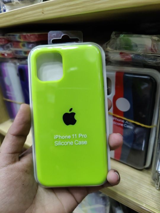 Iphone 11 pro Official Sillicone Case 100% Best Qualiy Sleek Design.
