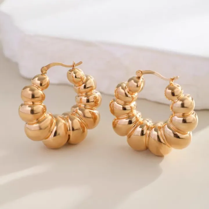 Gold%20Color%20High%20Quality%20Retro%20Punk%20Geometric%20Round%20Hoop%20Earrings%20Women's%20Fashion%20Gothic%20Exquisite%20Earrings%20-%20Image%203