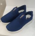 Blue color canvas runner shoes for women 78600010. 
