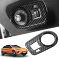 Car Headlight Switch Knob Cover for MG4 Mulan MG 4 EV 2022-2024 LHD RHD Lamp Adjustment Button Sticker Trim Interior Accessories. 