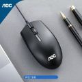 AOC MS100 wired USB mouse Home Office business computer desktop mouse. 