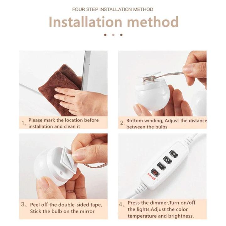 Vanity%20Light%20LED%20Bulbs%20For%20Mirror%20%7CVanity%20Mirror%20Light%20LED%20Bulbs%20For%20Makeup%20Mirror%20Stand%20(10%20Bulbs)%20%7C%20Portable%20Super%20Bright%20Mirror%20Studio%20Glow%203%20Mode%20Vanity%20Led%20Bulb%20White,%20Off%20White%20&%20Yellow%20With%2010%20Bulbs%20-%20Image%208