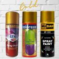 GEM Gold Spray Paint For Multi Purpose Use DIY Painting 400ml Spray Paint. 