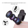 Micro FishEye and Wide lens kit for mobile best universal lens kit for All smartphone Best Telephone camera lens kit. 