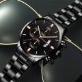 Reloj Hombre 2023 Fashion Mens Watches Luxury Stainless Steel Quartz Wrist Watch Men Business Calendar Watch Relogio Masculino. 