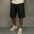 Summer Mens Solid Cotton Short Pants Lightweight Gym Man Casual Oversize Linen Pants Men Jogger Beach Hawaiian Loose Short Man. 