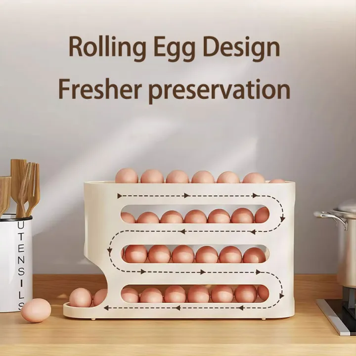 1pcs%20Egg%20Storage%20Box,%20Refrigerator%20Side%20Door%20Rolling%20Egg%20Box,%20Desktop%20Egg%20Rack,%20Automatic%20Rolling%20Egg%20Box%20Organizer%20-%20Image%204