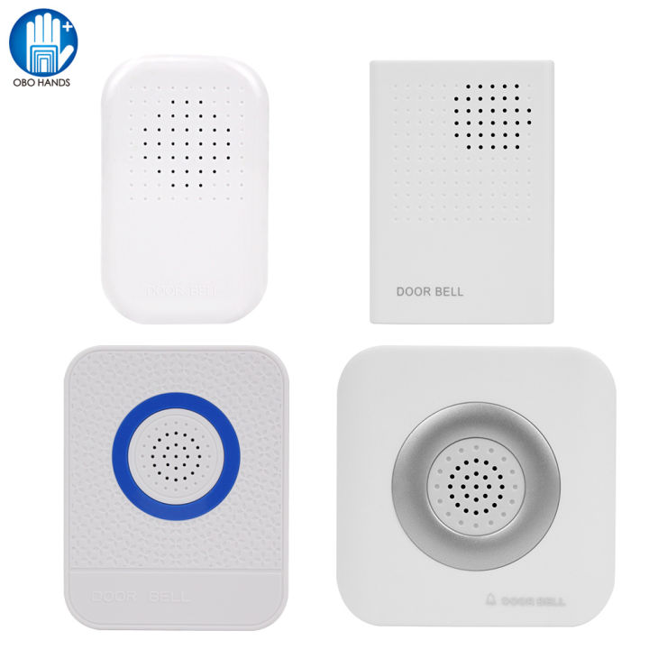 4 Wires Wired White Doorbell DC12V Access Control Door Bell Electronic ...