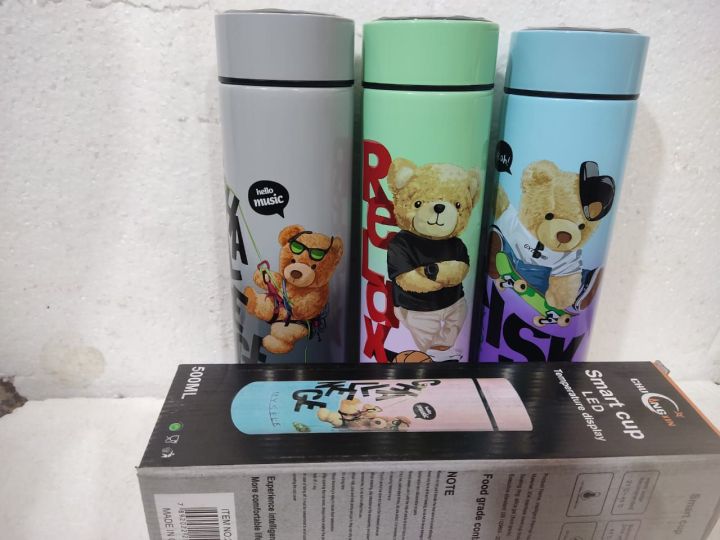 Stainless Steel Smart Cup LED Temperature Display Water Bottle