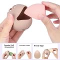Makeup Sponge Silicon Holder Breathable Beauty Egg Organizer Travel Protable Sponge Blender Storage Case Puff Box. 
