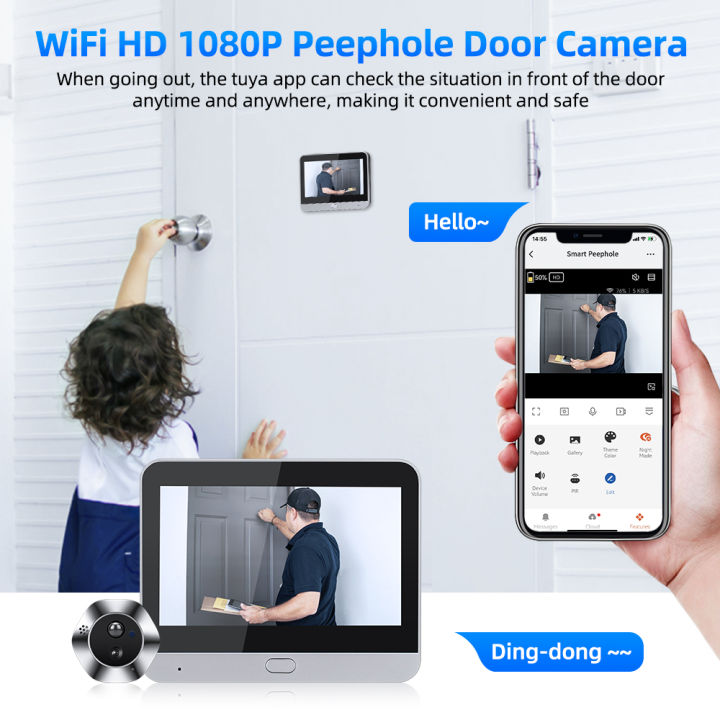 Hollarm%20Tuya%20WiFi%20Door%20Peephole%20Camera%20Smart%20Radar%20Digital%20Door%20Camera%20Smart%20Life%20Motion%20Detect%20Video%20Intercom%20For%20Home%20Security%20-%20Image%204