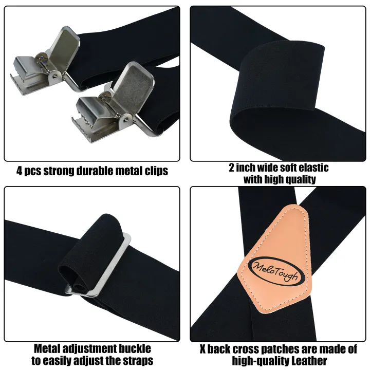 MELOTOUGH%20Men's%20Suspenders%20Fully%20Elastic%202%20Inch%20Wide%20X%20Back%20Heavy%20Duty%20Work%20Suspenders%20Tool%20Belt%20Suspenders%20Man%20Suspend%20-%20Image%205