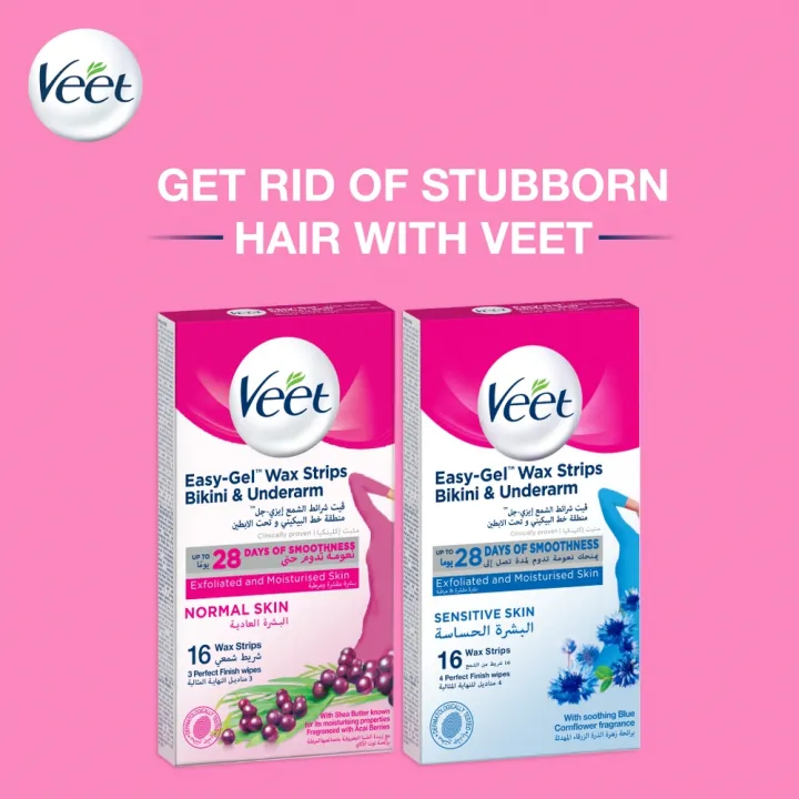 Veet%20Bikini%20Wax%20Strips%20for%20Normal%20Skin%20(16%20Strips)%20-%20Image%202