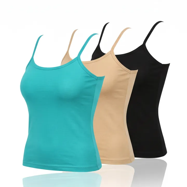3%20Pcs%20Any%20Color%20Premium%20Quality%20Active%20Basic%20Women's%20Seamless%20Tank%20Tops%20Innerwear%20/%20Women's%20and%20Girls'%20for%20Best%20/%20Summer%20Outfit%20/%20Stylish%20and%20Beautiful%20Look%20/%20Women's%20for%20Bra%20Tops%20/%20Any%20Place%20Use%20-%20Image%202
