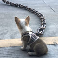 Simulated Iron Chain Dog with Dog Chain Traction Rope Dog Rope Funny Outdoor Plastic Thick Chain. 