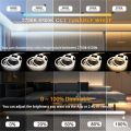 Tuya WiFi 24V CCT COB LED Strip Light 2700K-6500K Dimmable Flexible Color Changing LED Tape Linear Smart Human Presence Detector. 