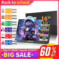 HGFRTEE 16 Inch Portable Gaming Monitor 1200P 60Hz with HDR USB-C Mini HDMI Compatible with Windows MacBook Switch Xbox PS4.