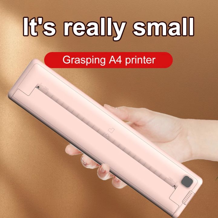 Bluetooth%20Portable%20Inkless%20Thermal%20Printer%20Wireless%20A4%20Thermal%20Printer%201000mAh%20Pocket%20Photo%20Document%20Printer%20for%20Journal%20Note%20-%20Image%204