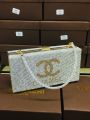 Party Clutch with long belt premium Quality bag.