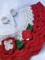 1 piece Kushikatar gola kushikatar baby neck for any size made by Noytar best for summer baby girls Handmade Fashionable cute Crochet Baby Neck Design dress for girls 1 peices white and Green Colour Kushikatar jamar gola crochet babykushikatar jamar gola. 