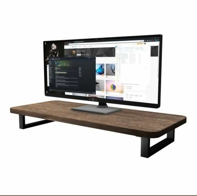 Very new and easy floor computer table