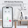 Zigbee Temperature Humidity Sensor Outdoor Indoor Thermo-Hygrometer Smart Home Automation Works with Zigbee2MQTT,IP65 Waterproof. 