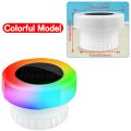 Solar Pool Ionizer Light Up Chlorine Holder 7 Colors Pool Water Clarifier Adjustable Chemical Delivery for Pool Spa Hot Tub. 