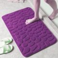 Cobblestone Embossed Bath Mat Non-slip Carpets Water Absorption Washable Bathtub Floor Rug Shower Doormat Bathroom Decor. 