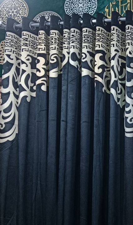 Velvet%20Curtain%20Laser%20Print%202%20Pcs%20%E2%80%93%20Premium%20Malai%20Velvet%20Heavy%20Parda%20for%20Bedroom%20&%20Living%20Room%20%7C%20Elegant%20Eyelet%20Design%20Window%20Curtain%20-%20Image%204