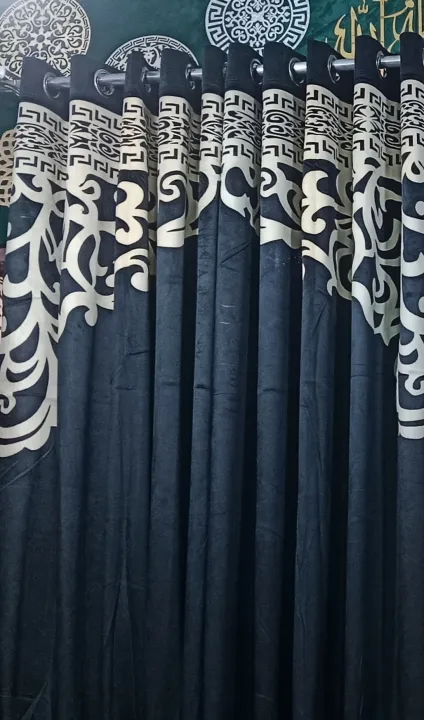 Velvet%20Curtain%20Laser%20Print%202%20Pcs%20%E2%80%93%20Premium%20Malai%20Velvet%20Heavy%20Parda%20for%20Bedroom%20&%20Living%20Room%20%7C%20Elegant%20Eyelet%20Design%20Window%20Curtain%20-%20Image%204