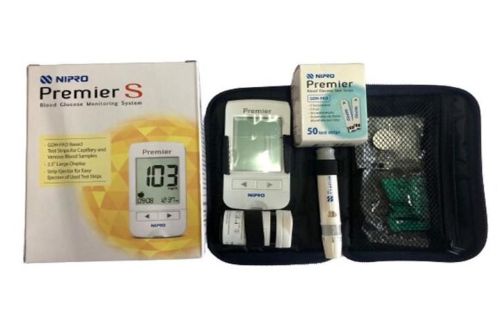 NIPRO Premier S Blood Glucose Monitoring System with 50’s strip