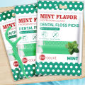 Mint Floss Stick Gift Set - Deep Cleaning Floss, Suitable for Oral Care, Portable Disposable Sanitary Floss, Suitable for Travel. 