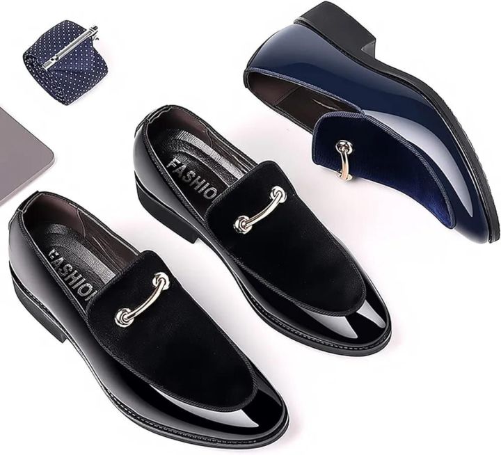 New Fashion Formal Shoes Man Wedding Party Style Comfy Classic Design High Quality Men Shoes
.