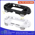 Black White Frosted Hand Grip Joypad Stand Case with L2 R2 Trigger Button For PSV 1000 PS VITA 1000 PSV1000  Game Console Access. 
