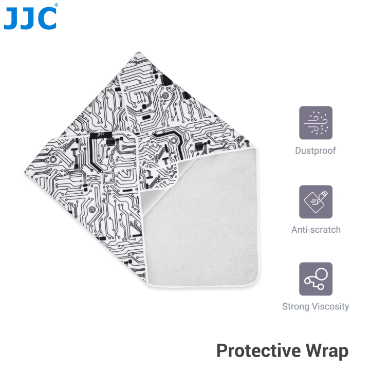 JJC%20Protective%20Wrap%20Self-Adhesive%20Magic%20Cloth%20Camera%20Wrapper%20DSLR%20Lens%20Protector%20Storage%20Pouch%20For%20Smartphones%20Laptops%20-%20Image%204