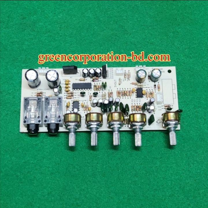 Karaoke preamp tuning board OK339 Bluetooth reverb amplifier front tone module DIY finished product