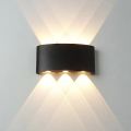 LED Wall Mounted Light, Up/Down 6watts For indoor and Outdoor Ip65. 